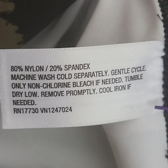 Diane von Furstenberg DVF for Target Zebra Bike Exercise Stretch Shorts XXL - Picture 5 of 5